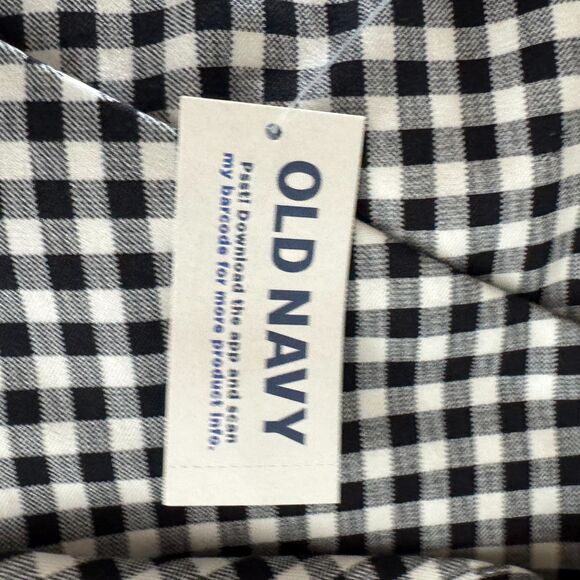 NEW Old Navy High-Waisted Gingham Pixie Skinny Ankle Pants Women's Plus Size 30 - Picture 4 of 8